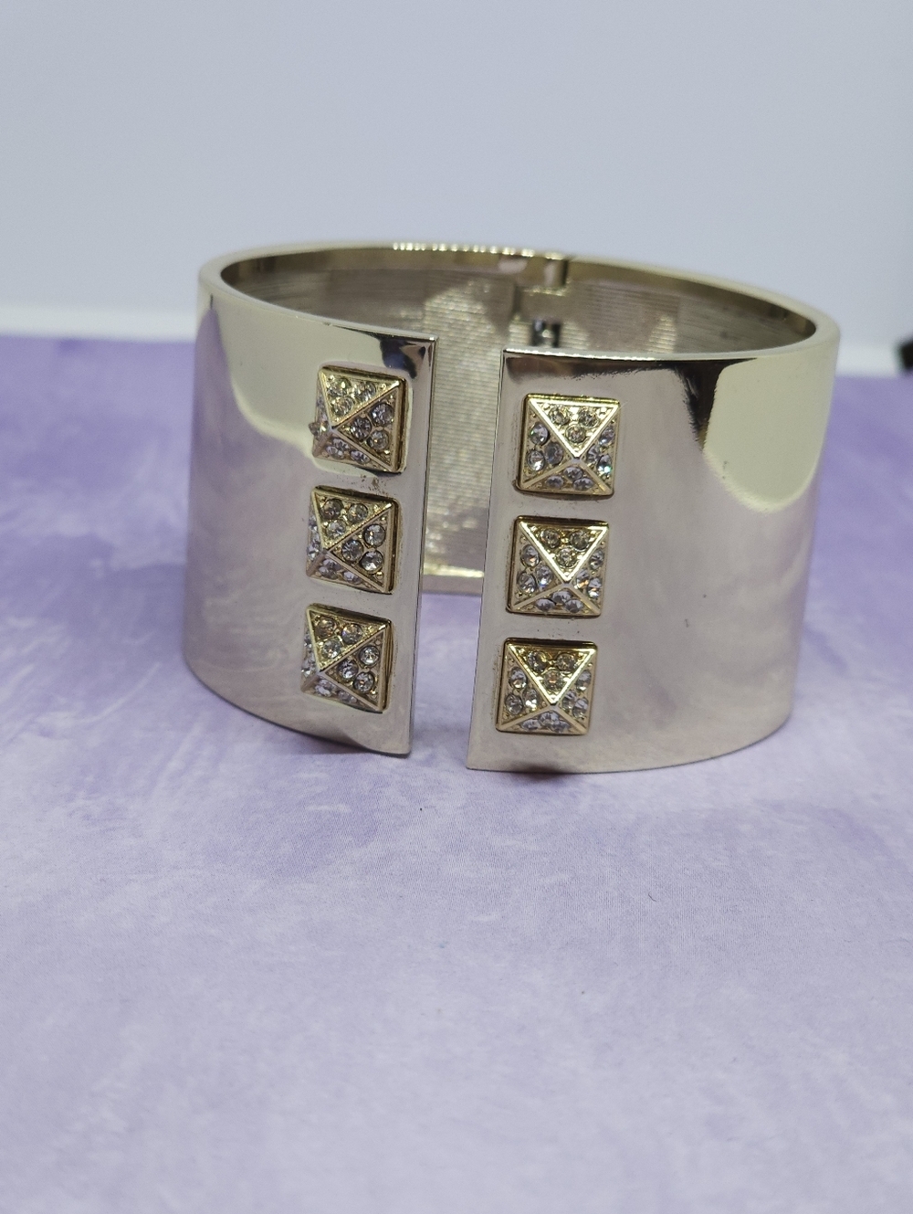 Victoria's Secret "Scandalous" Limited Edition Hinged Cuff Bracelet - Picture 2 of 9